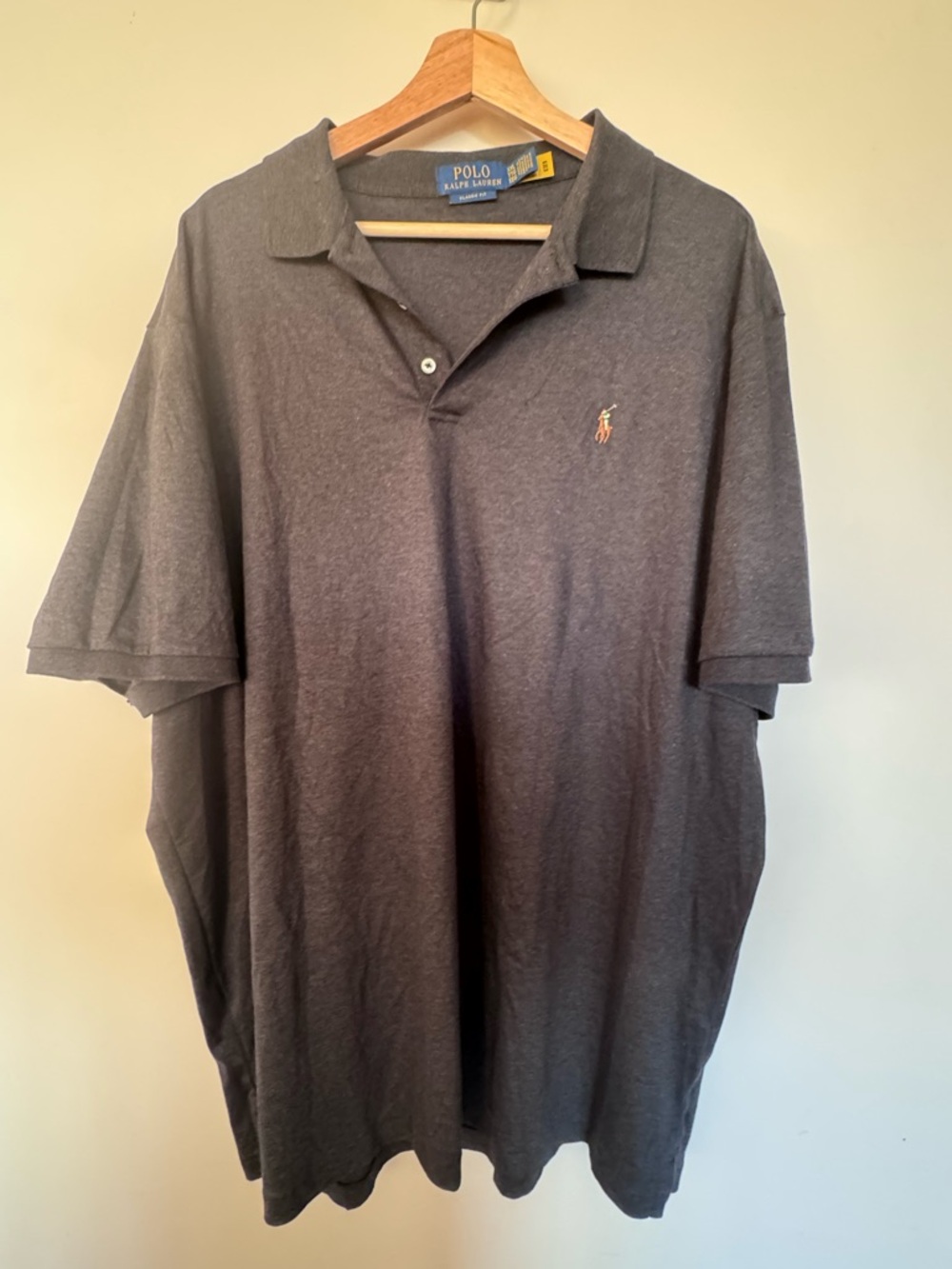 Polo by Ralph Lauren Charcoal Gray Polo Shirt